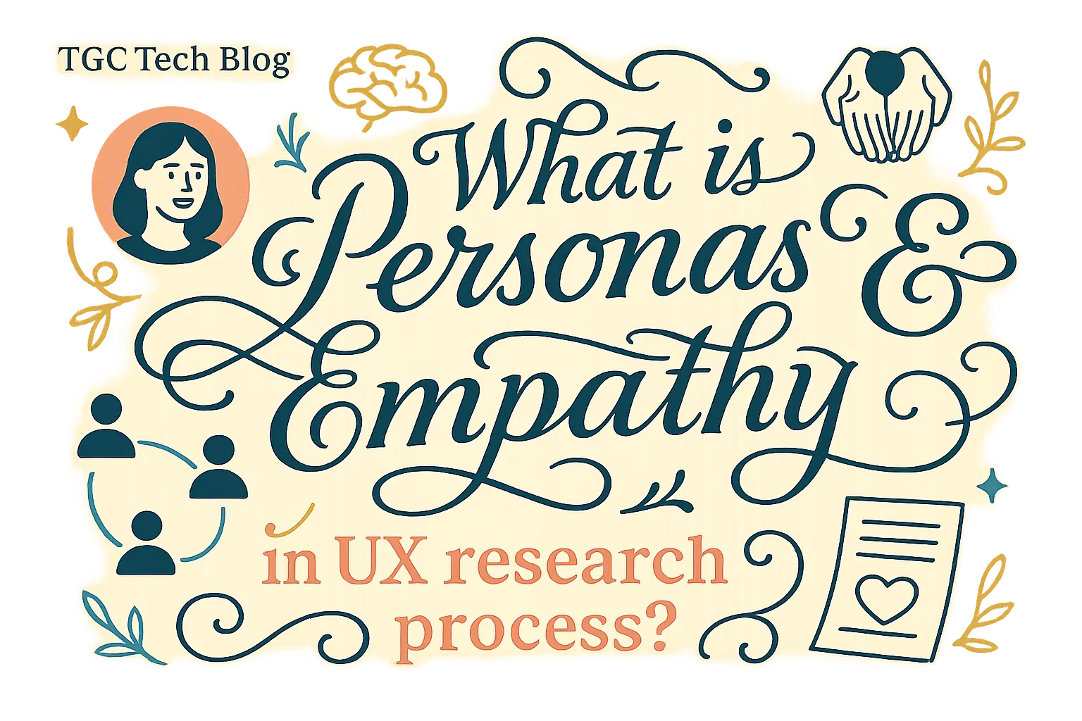 What is Personas & Empathy in UX research process?